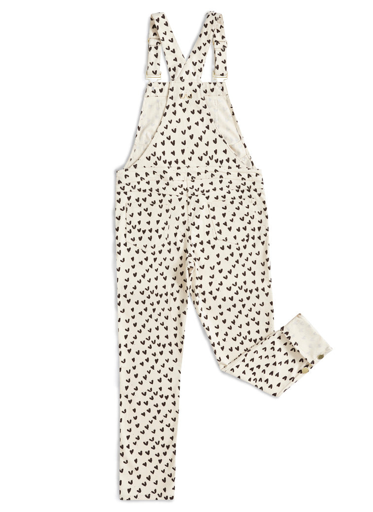 Sustainable || Handmade in the UK | Dungarees | Maternity and beyond | Heart | Love