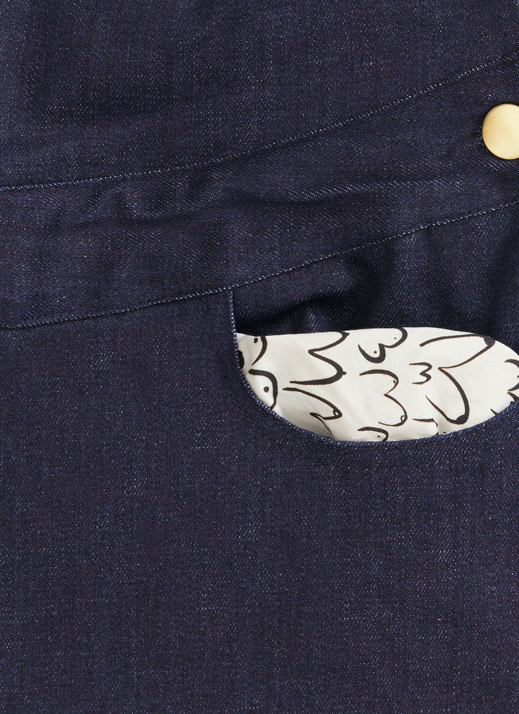 Sustainable || Handmade in the UK | Dungarees | Maternity and beyond | Denim